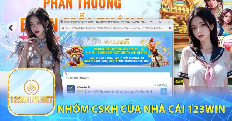 Nhóm CSKH của nhà cái 123win nhóm hô bài 123win