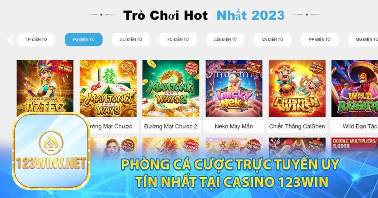 Phòng Cá Cược Trực Tuyến Uy tín Nhất Tại CASINO 123win